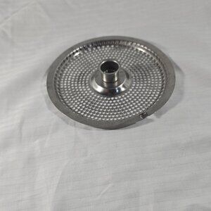 Round STRAINER SCREEN FILTER & CAP for Vintage Sunbeam Mixmaster Juice Extractor